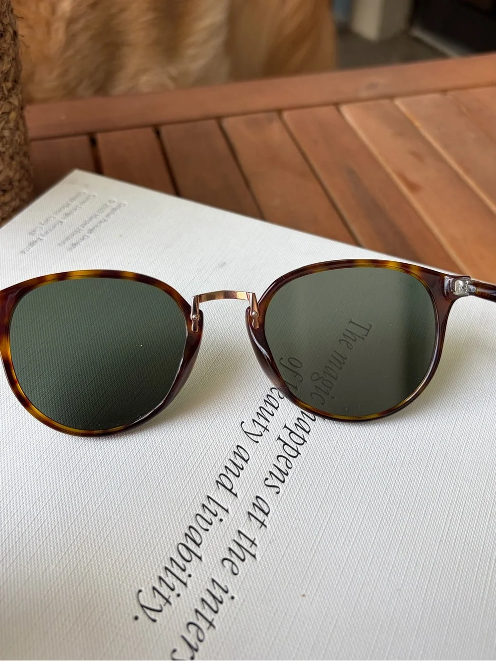 Persol PO3210S Typewriter Evolution Havana Green Sunglasses 51mm Unisex